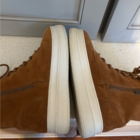 J/slides TORRIE Cognac Waterproof Suede bootie Size 6.5 - Picture 6 of 10